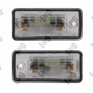 Iluminare numar de circulatie AUDI A3 (8P1) 2.0 TDI quattro diesel 136 cai ABAKUS 003-07-901LED