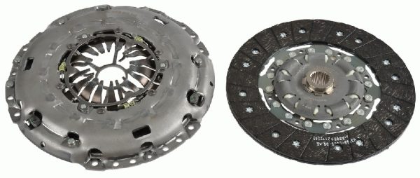 Kit ambreiaj AUDI A3 Cabriolet (8V7, 8VE) 2.0 TDI diesel 136 cai SACHS 3000 950 940