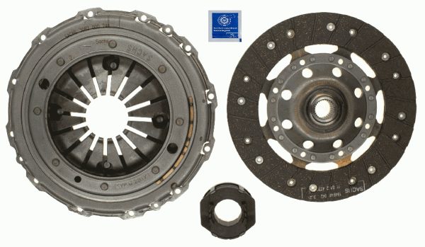 Kit ambreiaj AUDI A3 (8L1) 1.9 TDI diesel 90 cai SACHS 3000 951 005