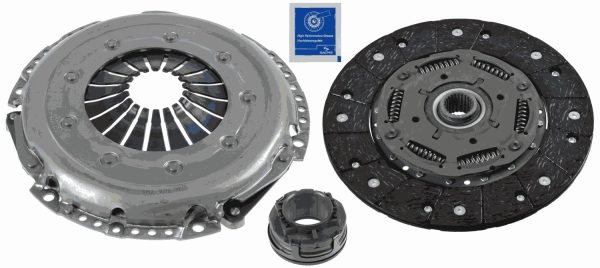 Kit ambreiaj AUDI A4 B7 Avant (8ED) 1.8 T quattro benzina 163 cai SACHS 3000 951 055