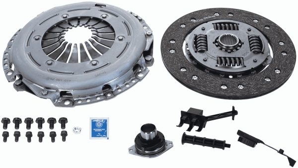 Kit ambreiaj AUDI A4 B8 (8K2) 2.0 TFSI quattro benzina 220 cai SACHS 3000 970 072