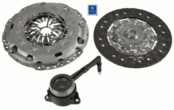 Kit ambreiaj AUDI A3 (8V1, 8VK) 2.0 TDI quattro diesel 150 cai SACHS 3000 990 318
