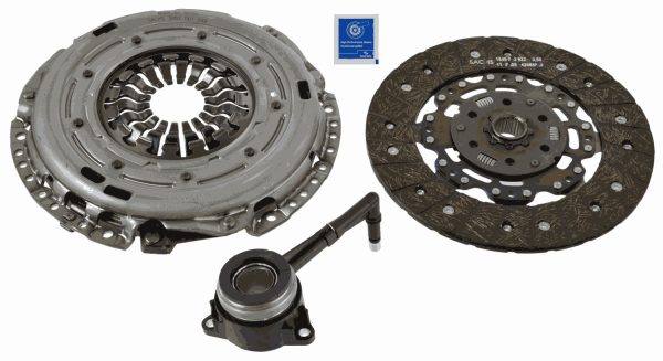Kit ambreiaj AUDI A3 Cabriolet (8P7) 2.0 TDI diesel 140 cai SACHS 3000 990 328