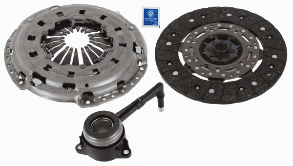 Kit ambreiaj AUDI A3 Limousine (8VS, 8VM) 2.0 TDI diesel 184 cai SACHS 3000 990 589