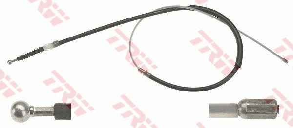 Cablu frana de parcare AUDI A3 Sportback (8PA) 1.4 TFSI benzina 125 cai TRW GCH385