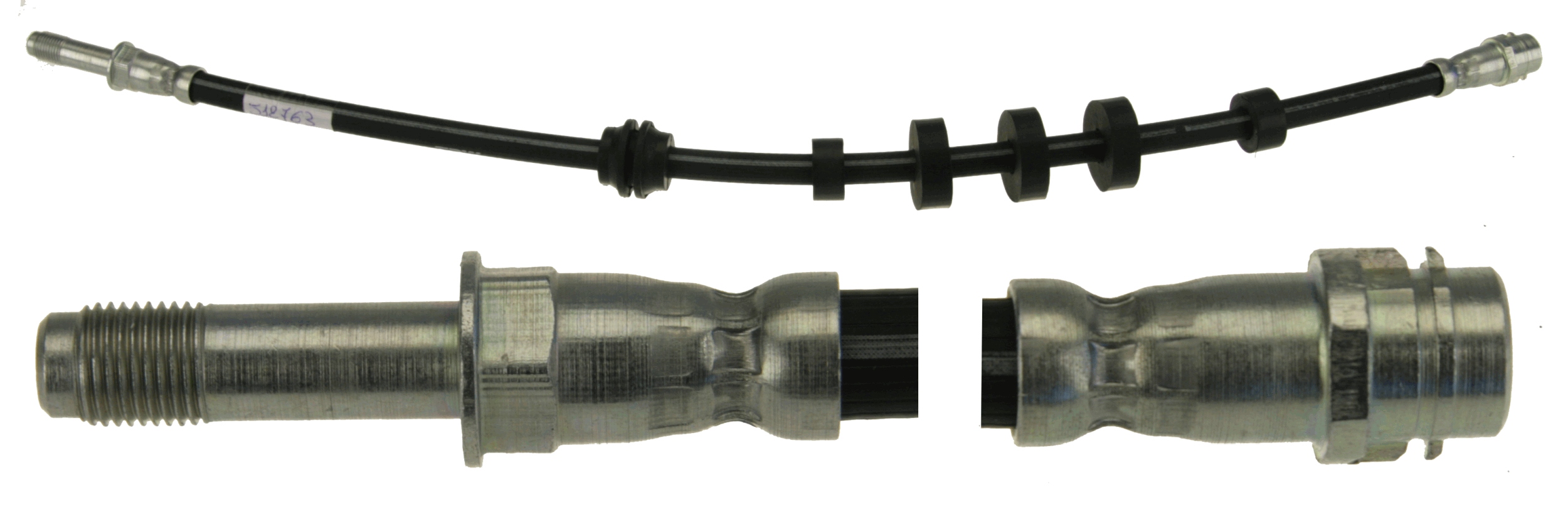 Furtun frana AUDI A4 B8 (8K2) 2.0 TFSI flexible fuel quattro Benzina/Etanol 180 cai TRW PHB617