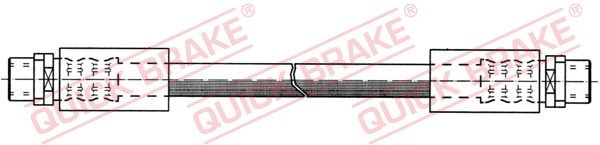 Furtun frana AUDI A4 B5 Avant (8D5) 2.5 TDI quattro diesel 150 cai QUICK BRAKE 22.405