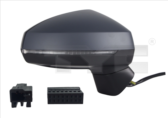 Oglinda exterioara AUDI A3 Limousine (8VS, 8VM) 2.0 TDI diesel 110 cai TYC 302-0099