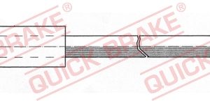 Furtun frana AUDI A4 B5 (8D2) 2.5 TDI quattro diesel 150 cai QUICK BRAKE 32.315