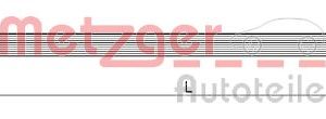 Furtun frana AUDI A3 Cabriolet (8P7) 2.0 TDI diesel 136 cai METZGER 4110891