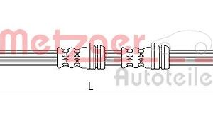 Furtun frana AUDI A3 Sportback (8PA) RS3 quattro benzina 340 cai METZGER 4111087