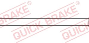 Furtun frana AUDI A3 (8P1) 1.6 TDI diesel 105 cai QUICK BRAKE 50.095X