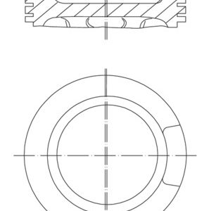 Piston AUDI A3 (8L1) 1.8 T quattro benzina 180 cai MAHLE ORIGINAL 033 04 02