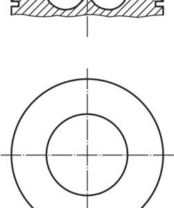 Piston AUDI A4 Allroad B8 (8KH) 3.0 TDI quattro diesel 240 cai MAHLE ORIGINAL 033 PI 00102 000