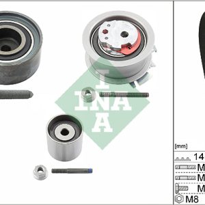 Kit distributie AUDI A3 Sportback (8PA) 2.0 TDI diesel 136 cai INA 530 0405 10