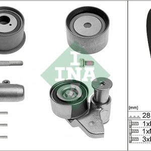 Kit distributie AUDI A4 B6 Avant (8E5) 3.0 quattro benzina 220 cai INA 530 0480 10