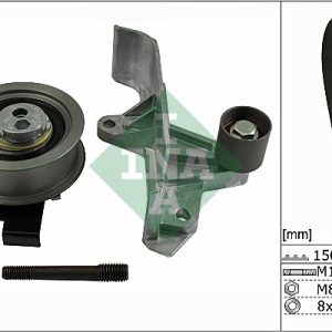 Kit distributie AUDI A4 B6 (8E2) 1.8 T quattro benzina 190 cai INA 530 0546 10