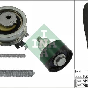 Kit distributie AUDI A3 (8V1, 8VK) 1.4 TSI benzina 150 cai INA 530 0592 11