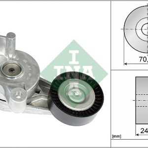 Intinzator curea transmisie AUDI A3 (8P1) 2.0 TDI diesel 163 cai INA 534 0059 10