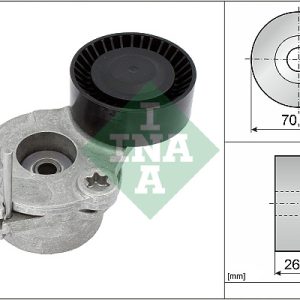 Intinzator curea transmisie AUDI A4 Allroad B9 (8WH, 8WJ) 3.0 TDI quattro diesel 218 cai INA 534 0630 10