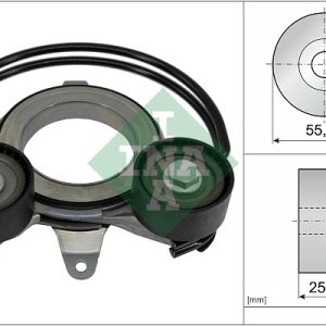 Intinzator curea transmisie AUDI A4 Allroad B9 (8WH, 8WJ) 2.0 TFSI Mild Hybrid quattro benzina/elector 252 cai INA 534 0910 10