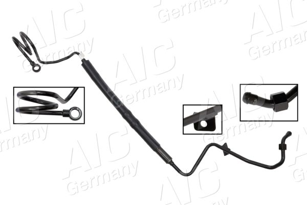 Furtun hidraulic sistem de directie AUDI A4 B5 (8D2) 2.4 quattro benzina 163 cai AIC 58280