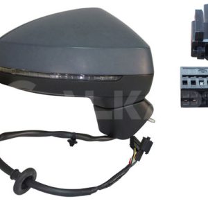 Oglinda exterioara AUDI A3 Sportback (8VA, 8VF) 35 TFSI benzina 150 cai ALKAR 6140782