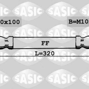 Furtun frana AUDI A4 B5 (8D2) 2.5 TDI quattro diesel 150 cai SASIC 6606180