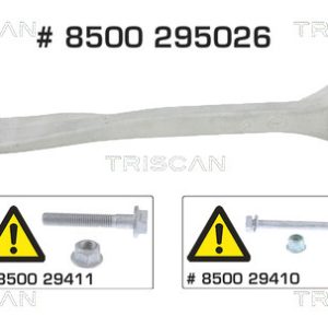 Brat suspensie roata AUDI A4 B8 (8K2) 2.0 TDI quattro diesel 170 cai TRISCAN 8500 295026