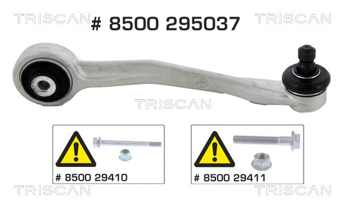 Brat suspensie roata AUDI A4 B8 (8K2) 2.0 TDI quattro diesel 150 cai TRISCAN 8500 295037
