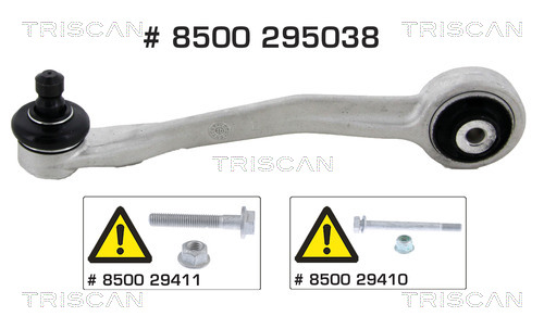 Brat suspensie roata AUDI A4 B8 (8K2) 2.0 TDI quattro diesel 143 cai TRISCAN 8500 295038
