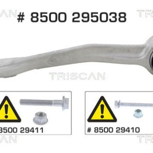 Brat suspensie roata AUDI A4 B8 (8K2) 2.0 TDI quattro diesel 177 cai TRISCAN 8500 295038