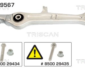 Brat suspensie roata AUDI A4 B7 Avant (8ED) 2.0 TFSI quattro benzina 200 cai TRISCAN 8500 29567