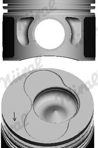 Piston AUDI A3 (8L1) 1.9 TDI quattro diesel 130 cai NURAL 87-114900-35