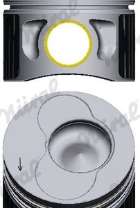 Piston AUDI A4 B5 (8D2) 1.9 TDI quattro diesel 116 cai NURAL 87-114907-05