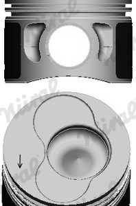 Piston AUDI A4 B6 (8E2) 1.9 TDI quattro diesel 130 cai NURAL 87-114907-25