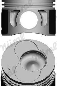 Piston AUDI A3 (8L1) 1.9 TDI quattro diesel 130 cai NURAL 87-114907-35