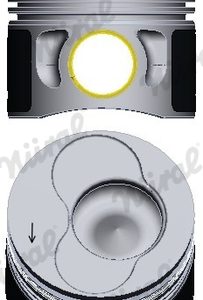 Piston AUDI A3 (8L1) 1.9 TDI quattro diesel 130 cai NURAL 87-114907-45