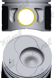 Piston AUDI A3 (8L1) 1.9 TDI diesel 110 cai NURAL 87-114907-60