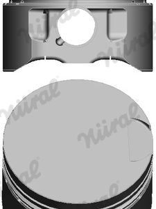 Piston AUDI A4 B5 (8D2) 1.8 quattro benzina 125 cai NURAL 87-502907-00