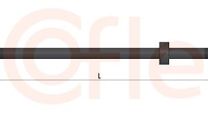 Furtun frana AUDI A4 B7 Avant (8ED) 2.0 TFSI quattro benzina 200 cai COFLE 92.BH.VK010