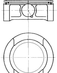 Piston AUDI A3 (8L1) 1.6 benzina 101 cai KOLBENSCHMIDT 94503720