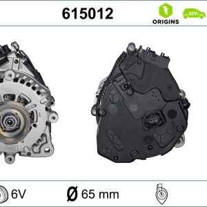 Generator start AUDI A3 Sportback (8YA, 8YF) 35 TFSI Mild Hybrid benzina/elector 150 cai VALEO 615012
