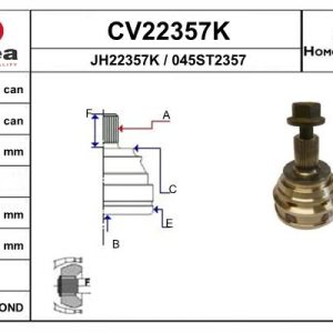Cap planetara AUDI A3 Sportback (8PA) 1.6 benzina 102 cai EAI CV22357K