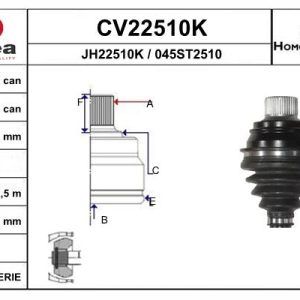 Cap planetara AUDI A4 B8 Avant (8K5) 3.0 TFSI quattro benzina 272 cai EAI CV22510K