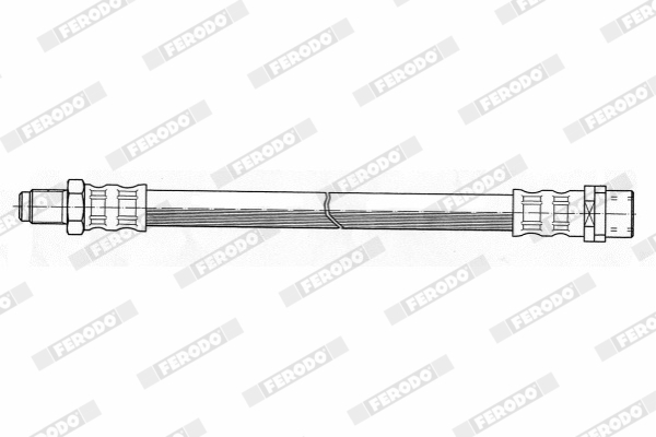 Furtun frana AUDI A4 B5 Avant (8D5) 2.8 quattro benzina 193 cai FERODO FHY2246