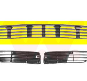 Grila ventilatie bara protectie AUDI A4 B5 (8D2) 2.8 quattro benzina 174 cai VAN WEZEL 0323501