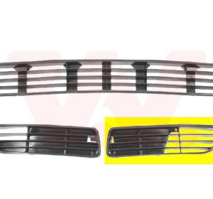 Grila ventilatie bara protectie AUDI A4 B5 (8D2) 2.8 quattro benzina 174 cai VAN WEZEL 0323503