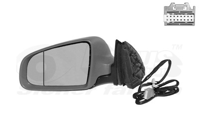 Oglinda exterioara AUDI A4 B6 Avant (8E5) 1.8 T quattro benzina 170 cai VAN WEZEL 0325817