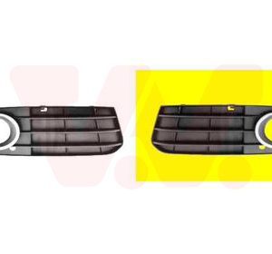 Grila ventilatie bara protectie AUDI A4 B8 (8K2) 2.0 TFSI quattro benzina 180 cai VAN WEZEL 0327593